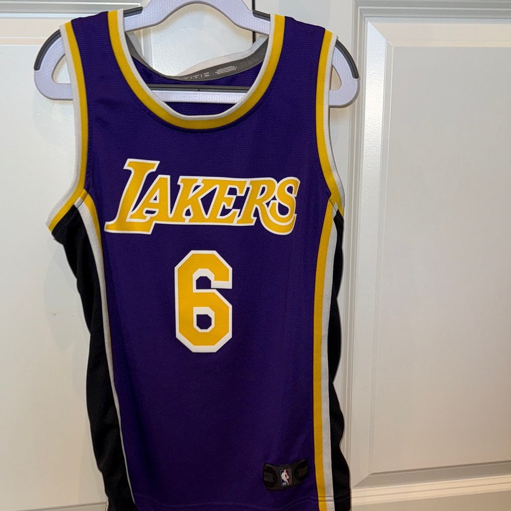 Purple and Yellow Lakers Jersey